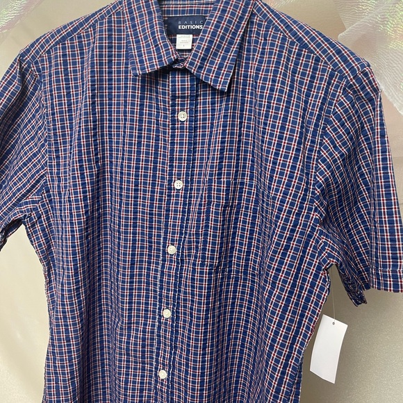 Mens Plaid button up - Picture 2 of 4